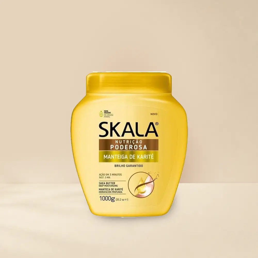 ماسک مرطوب کننده مو اسکالا حاوی شی باتر Skala Shea Butter حجم 1000 میلی لیتر